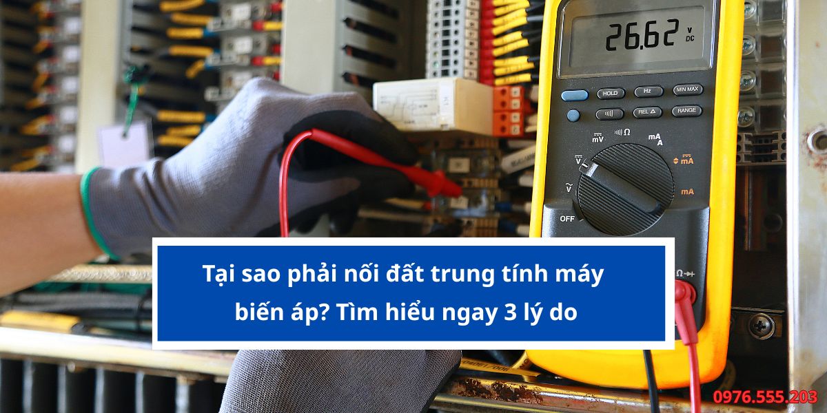 tại sao phải nối đất trung tính máy biến áp