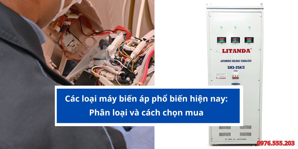 các loại máy biến áp